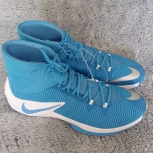 Mens Nike Zoom Sz 15.5 Sky Blue BB Shoes